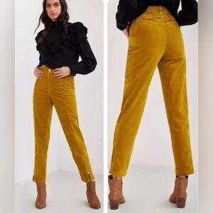 Anthropologie PILCRO Cargo Corduroy Pants Size 26